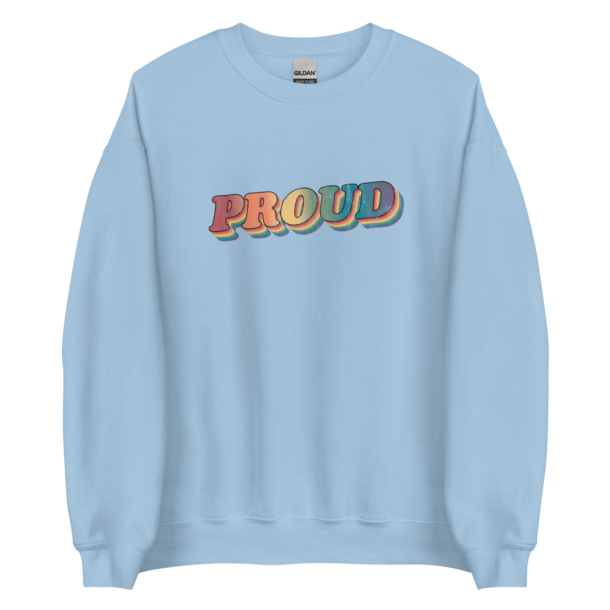 Sudadera unisex retro orgullosa