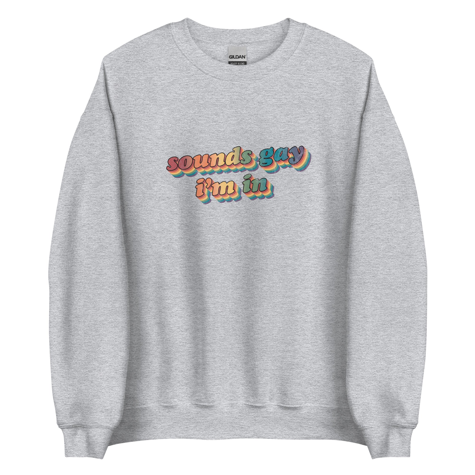 Sudadera unisex con sonido retro gay