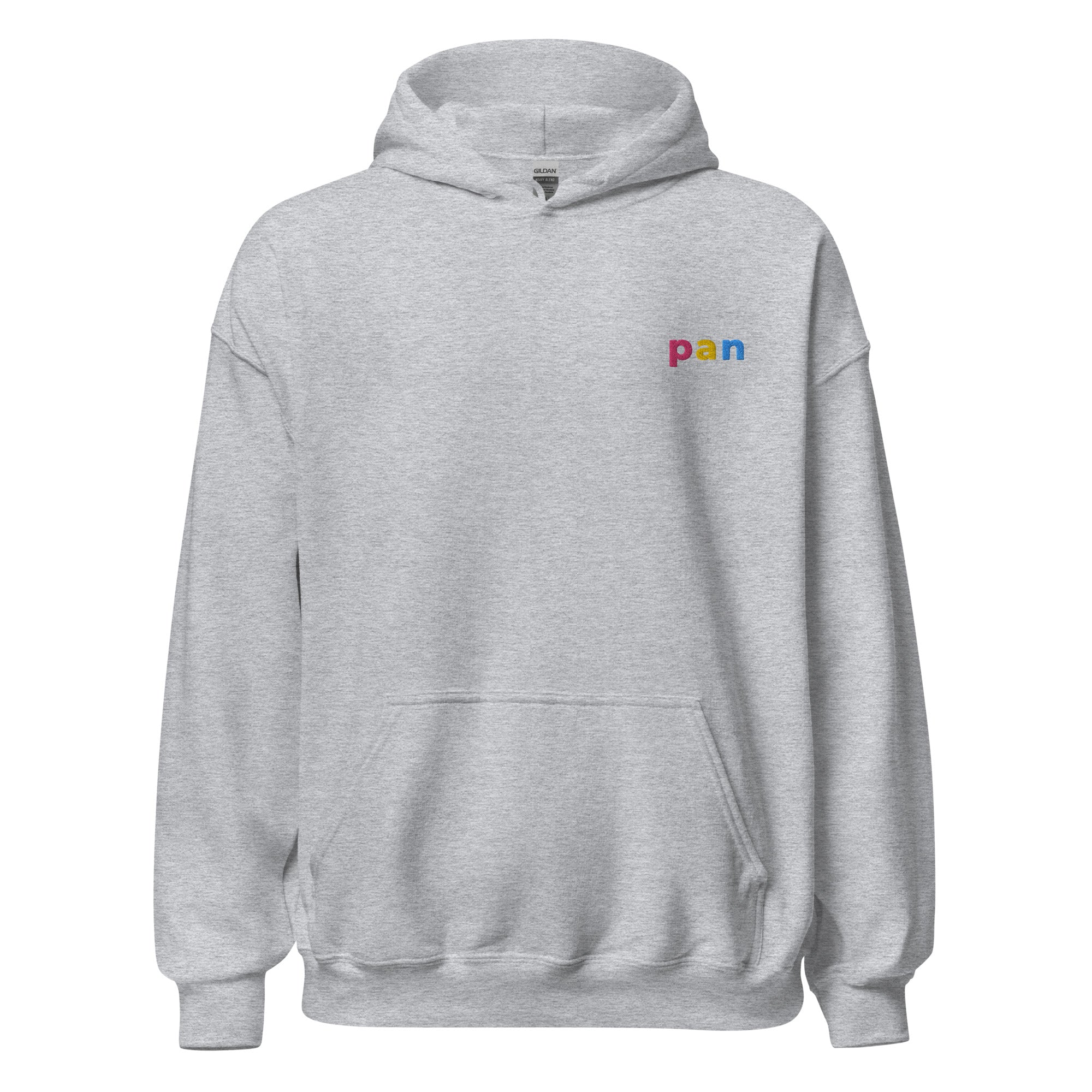 Pan Pride Embroidered Unisex Hoodie