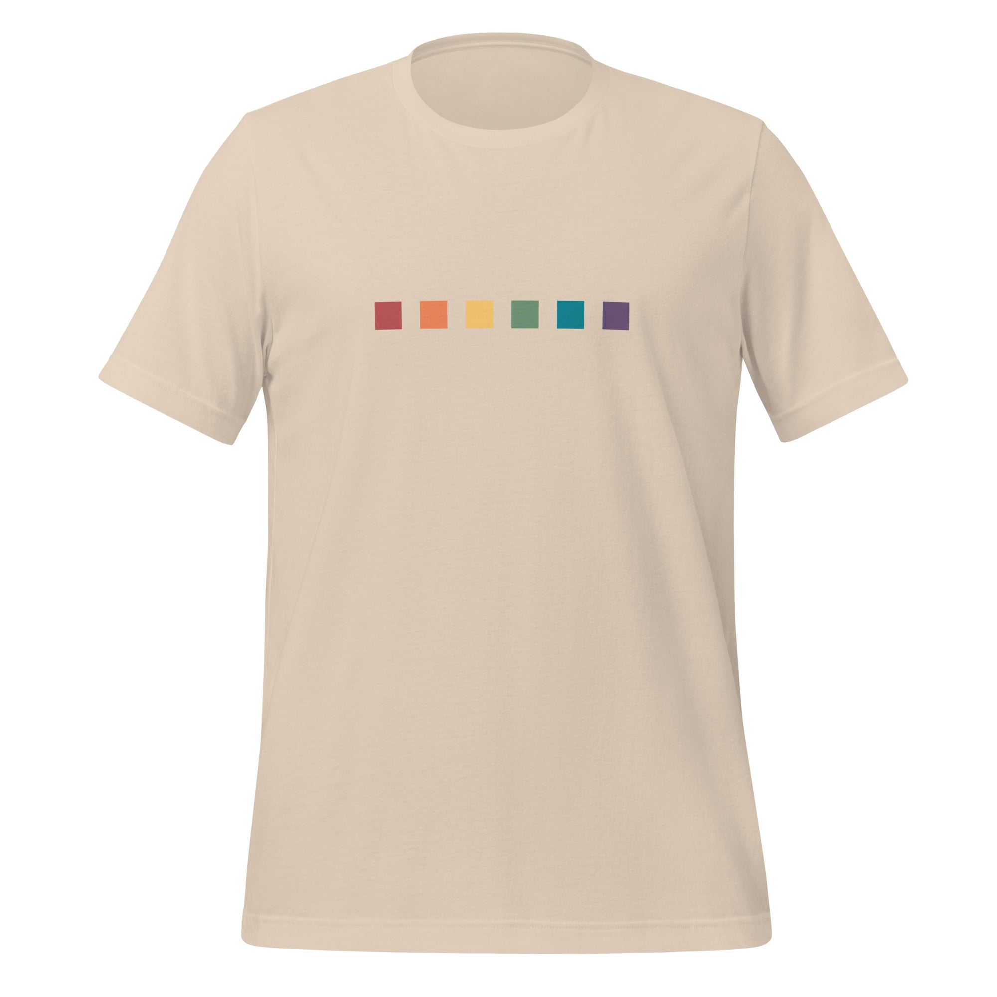 T-shirt unisexe Rainbow Squares