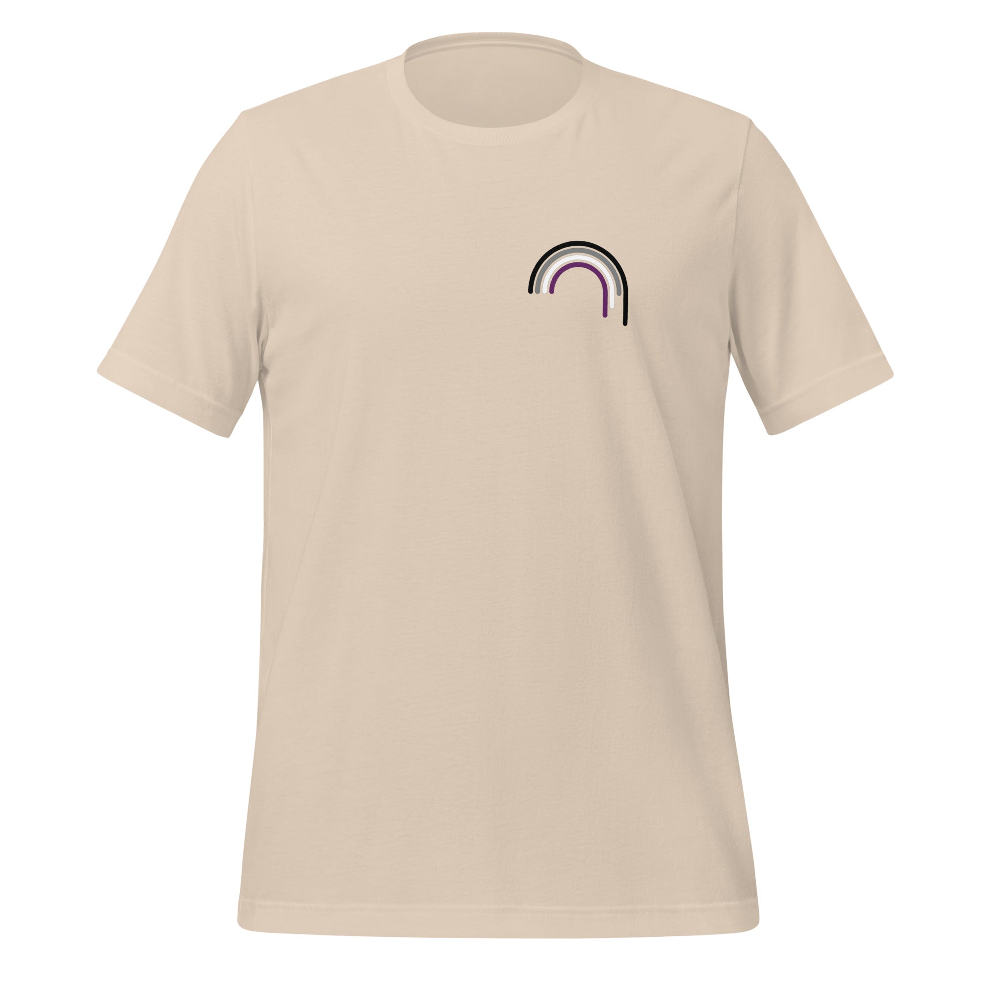 T-shirt unisexe « Asexual Rainbow Drip »