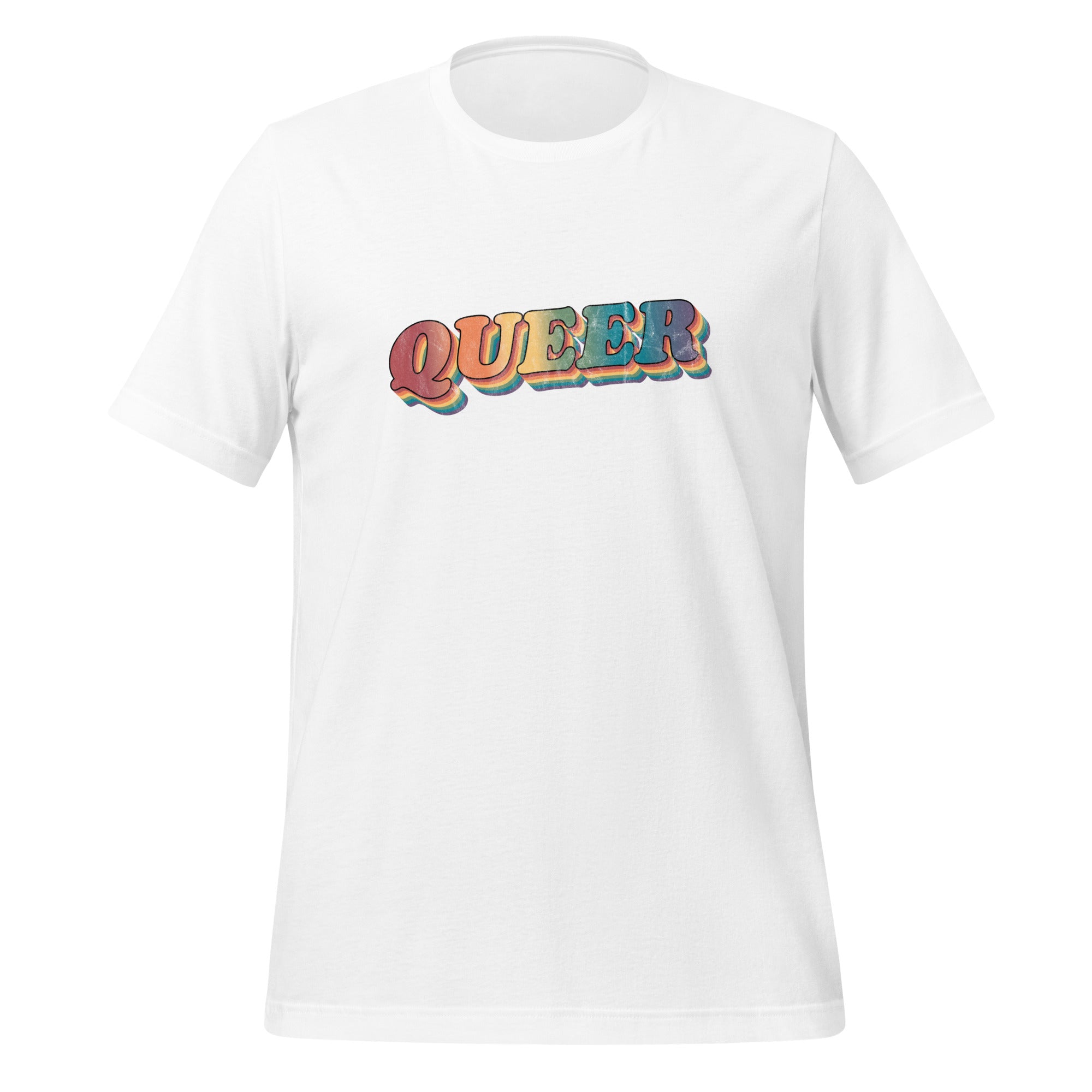 Camiseta unisex retro queer