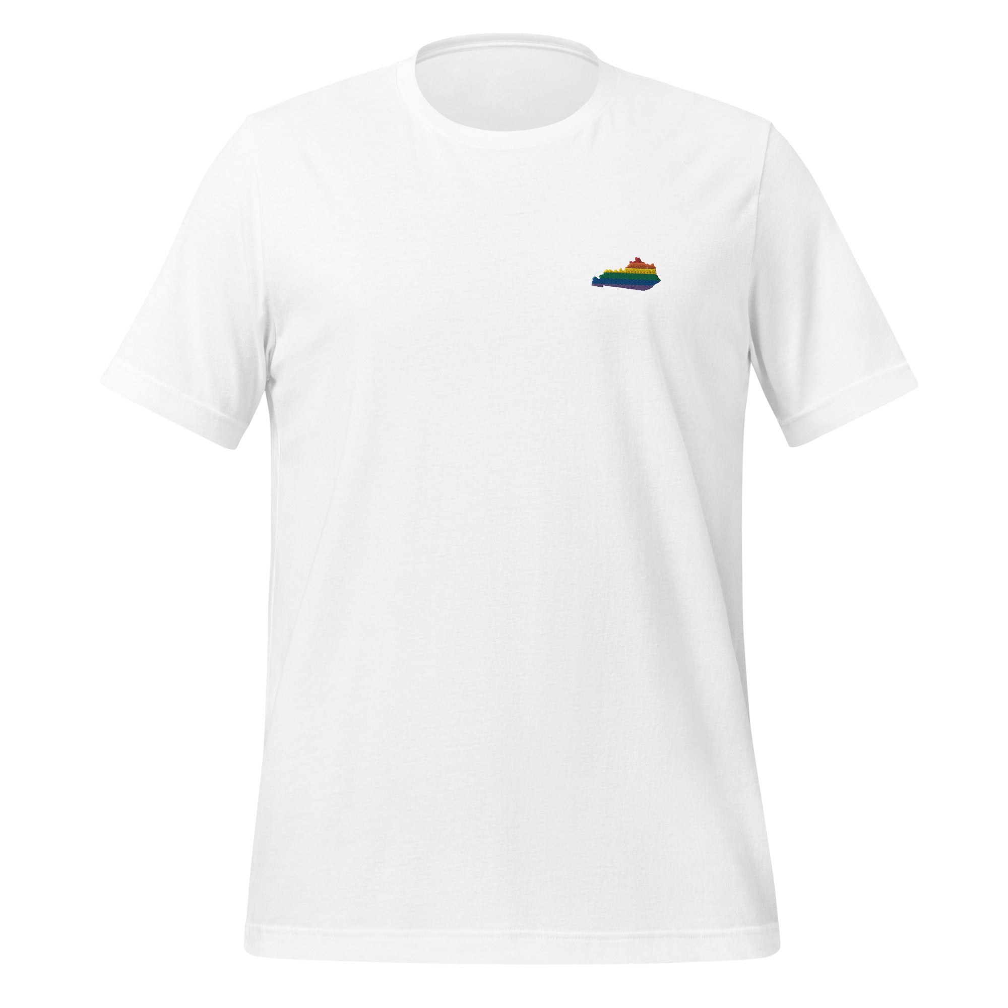 Kentucky Rainbow Embroidered Unisex T-Shirt
