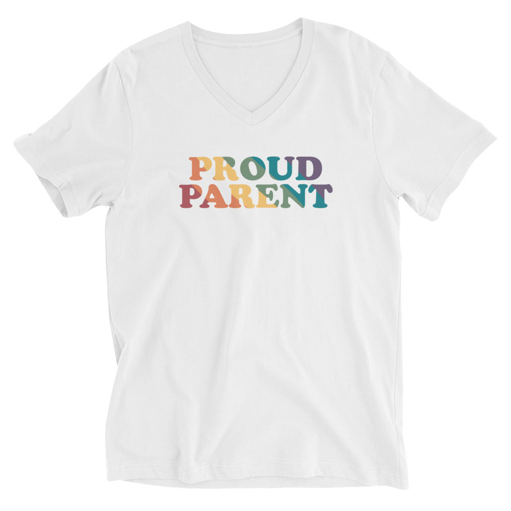 Orgulloso padre unisex con cuello en V
