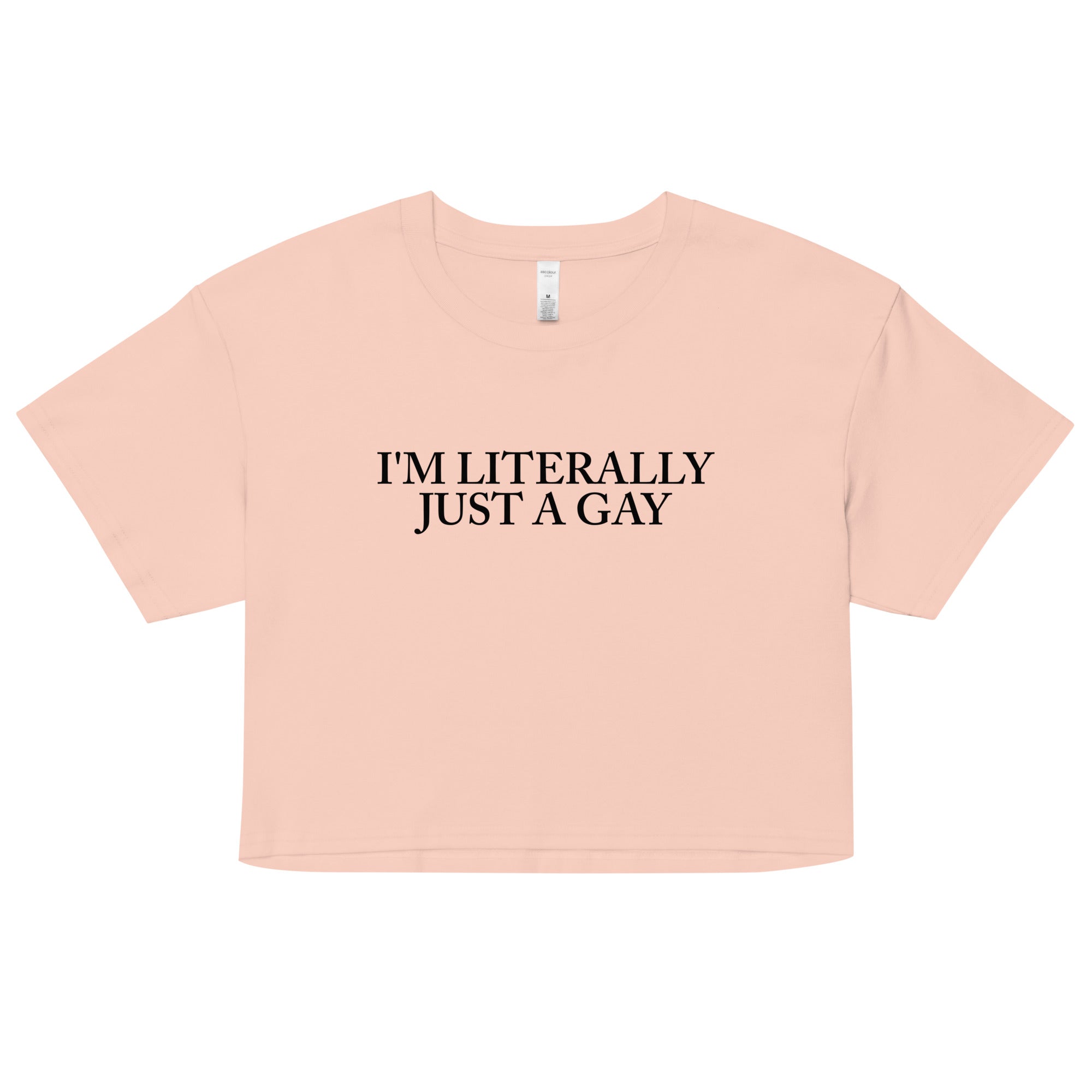 Literally Just a Gay Crop Top (Limited Sizes/XS-XL)