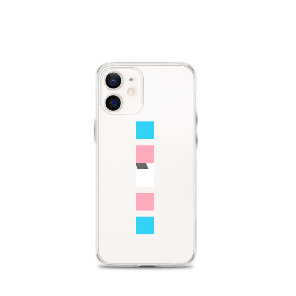 Trans Squares iPhone Case