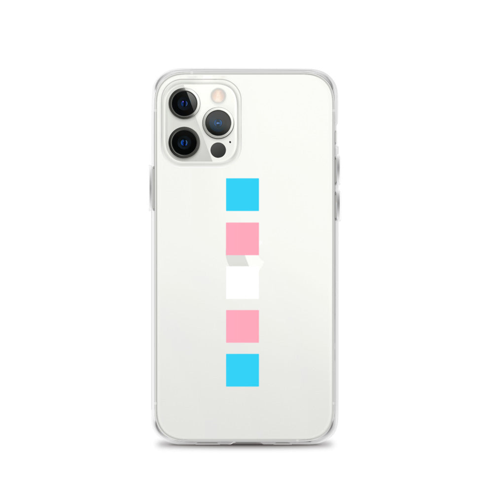 Trans Squares iPhone Case