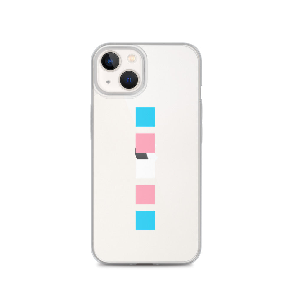 Trans Squares iPhone Case