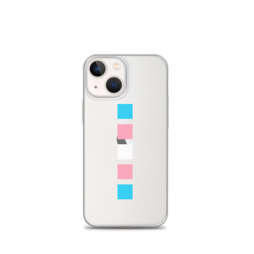 Trans Squares iPhone Case