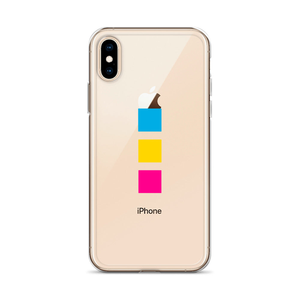 Funda para iPhone con cuadrados pansexuales
