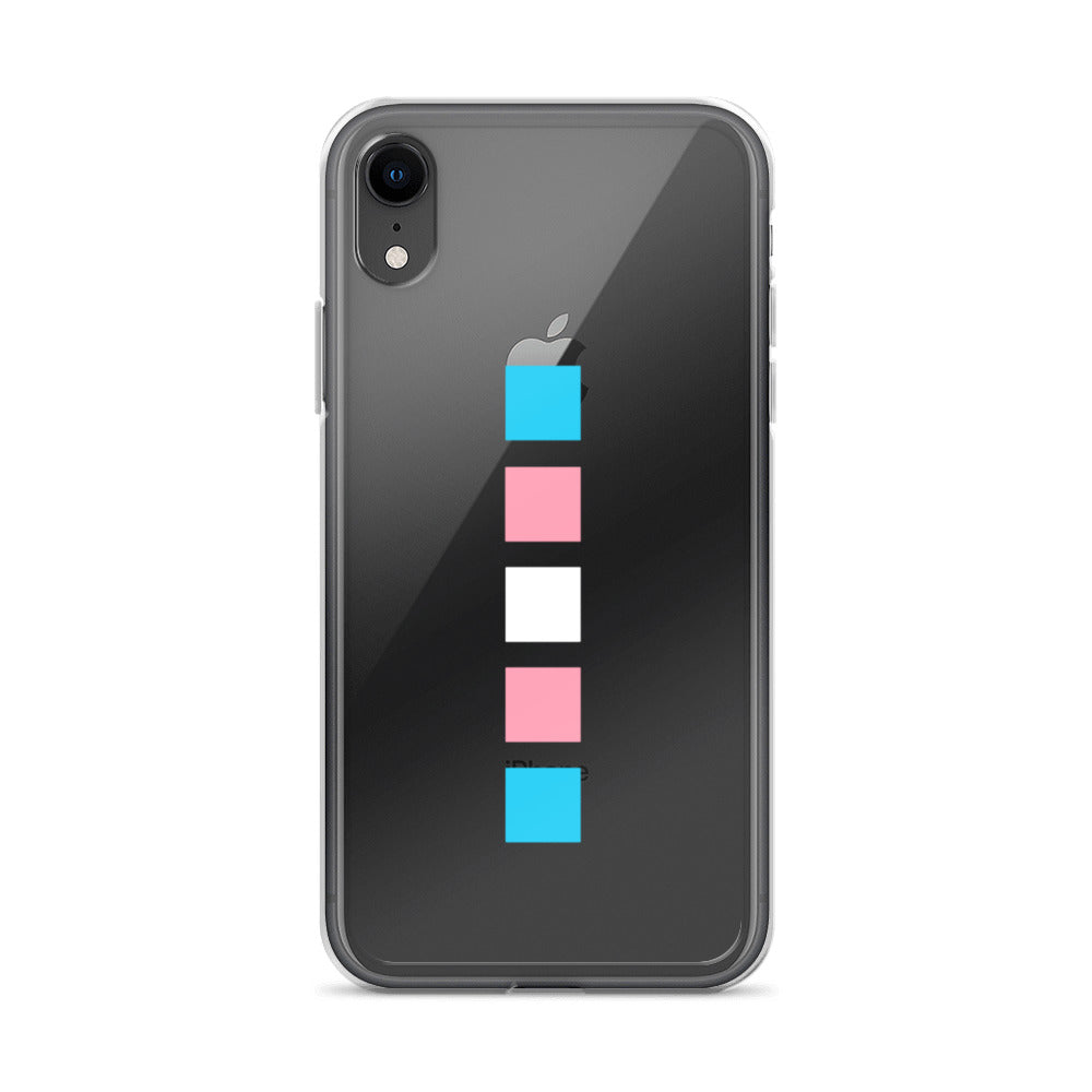 Trans Squares iPhone Case