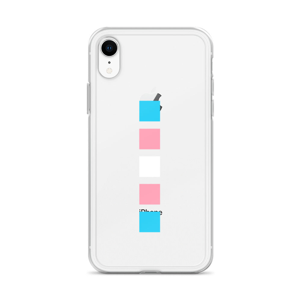 Trans Squares iPhone Case