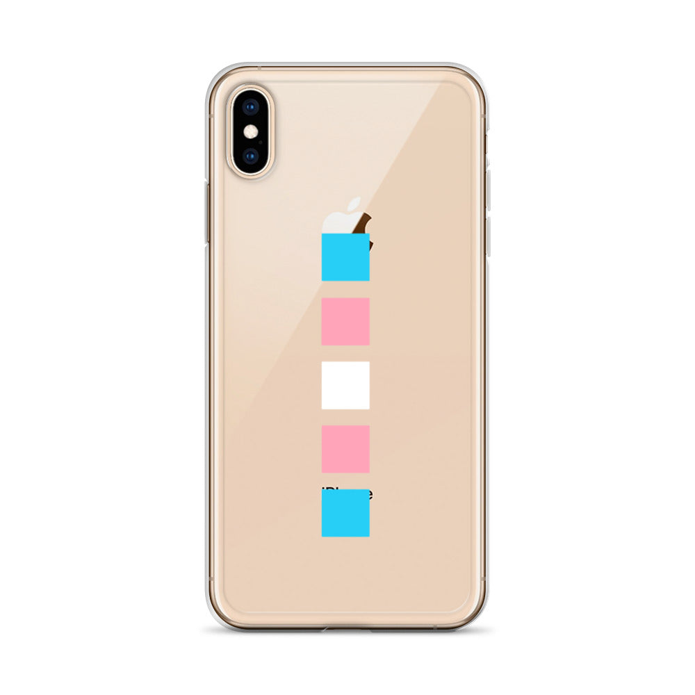 Trans Squares iPhone Case