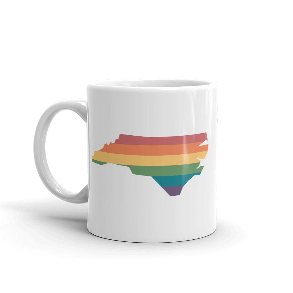 Tasse arc-en-ciel de Caroline du Nord