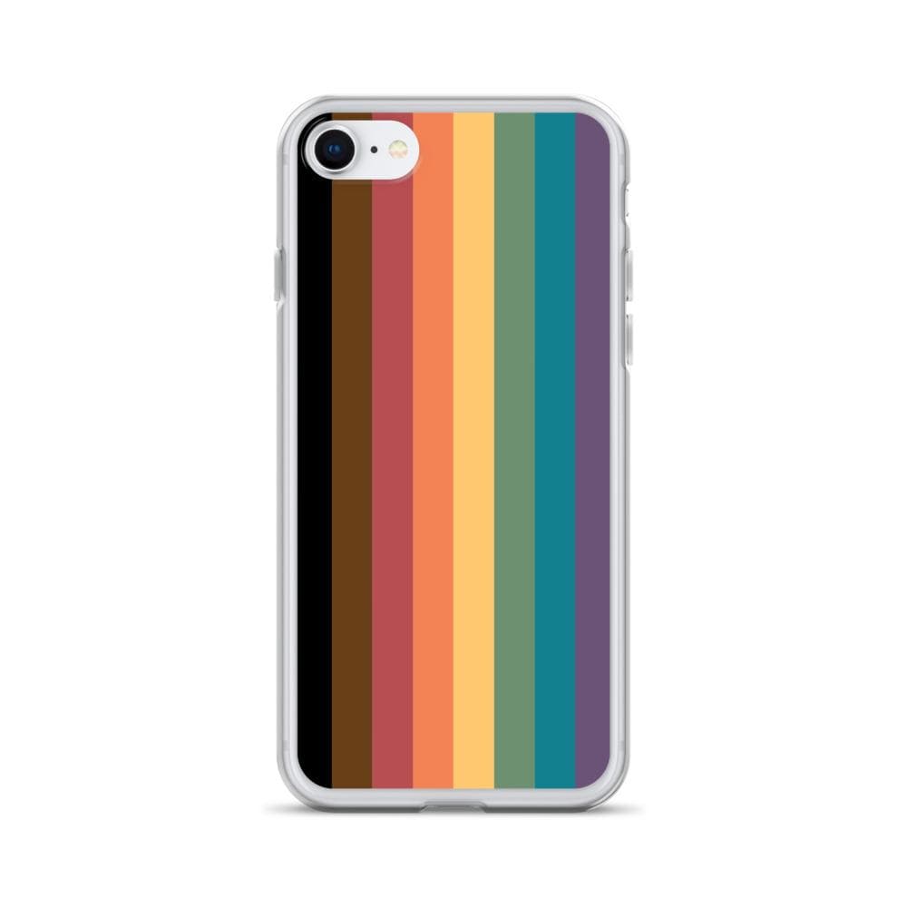 Funda para iPhone con rayas inclusivas