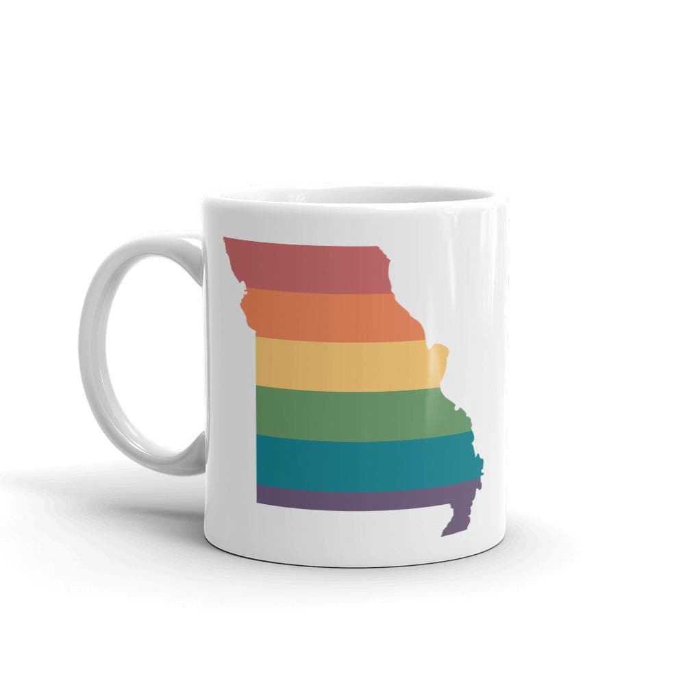 Taza arcoiris de Missouri