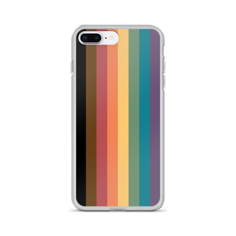 Funda para iPhone con rayas inclusivas