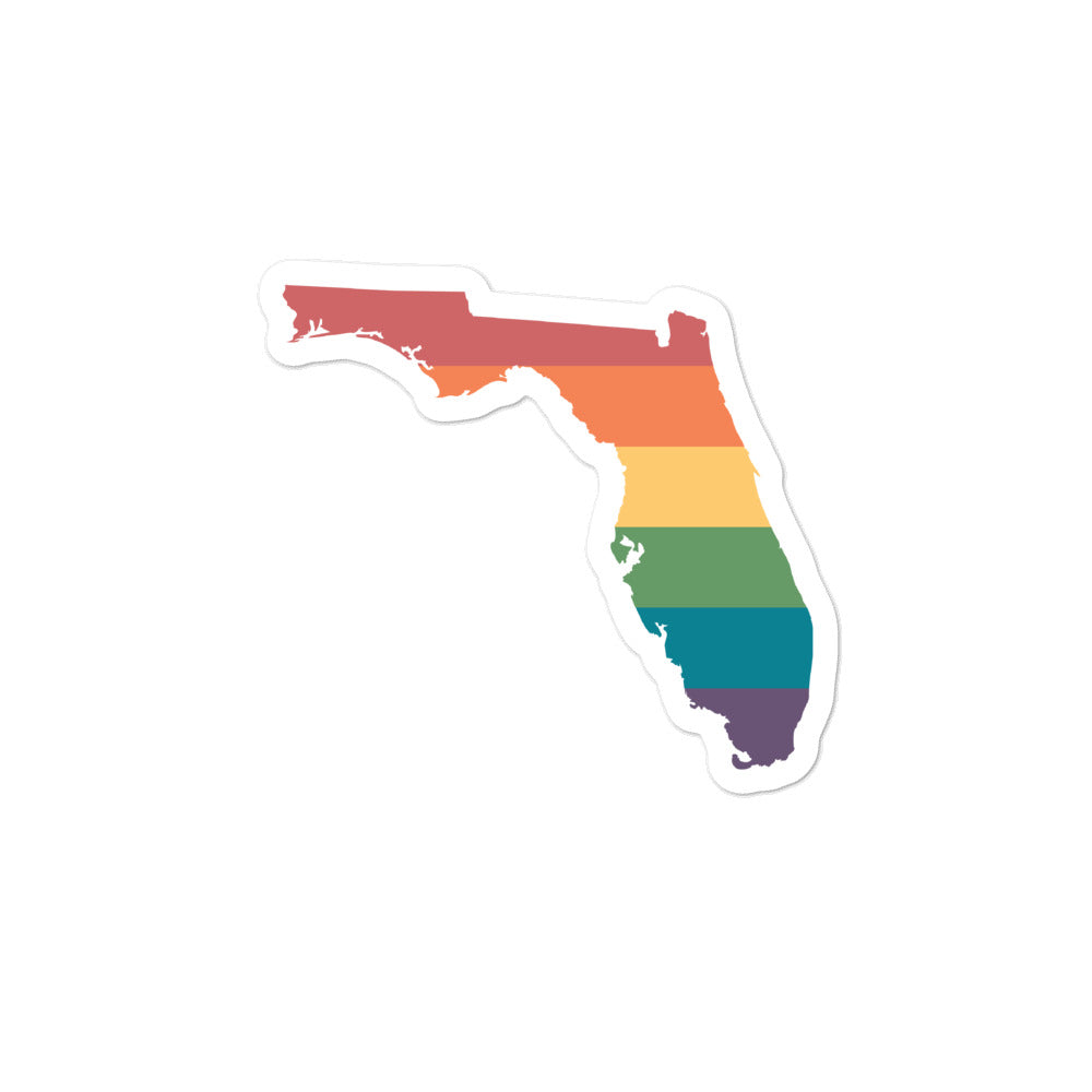 Florida Rainbow Stickers