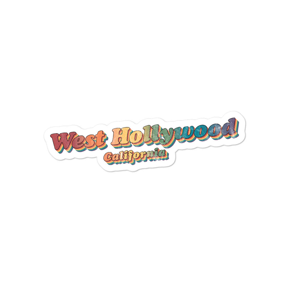 Pegatinas de West Hollywood, California
