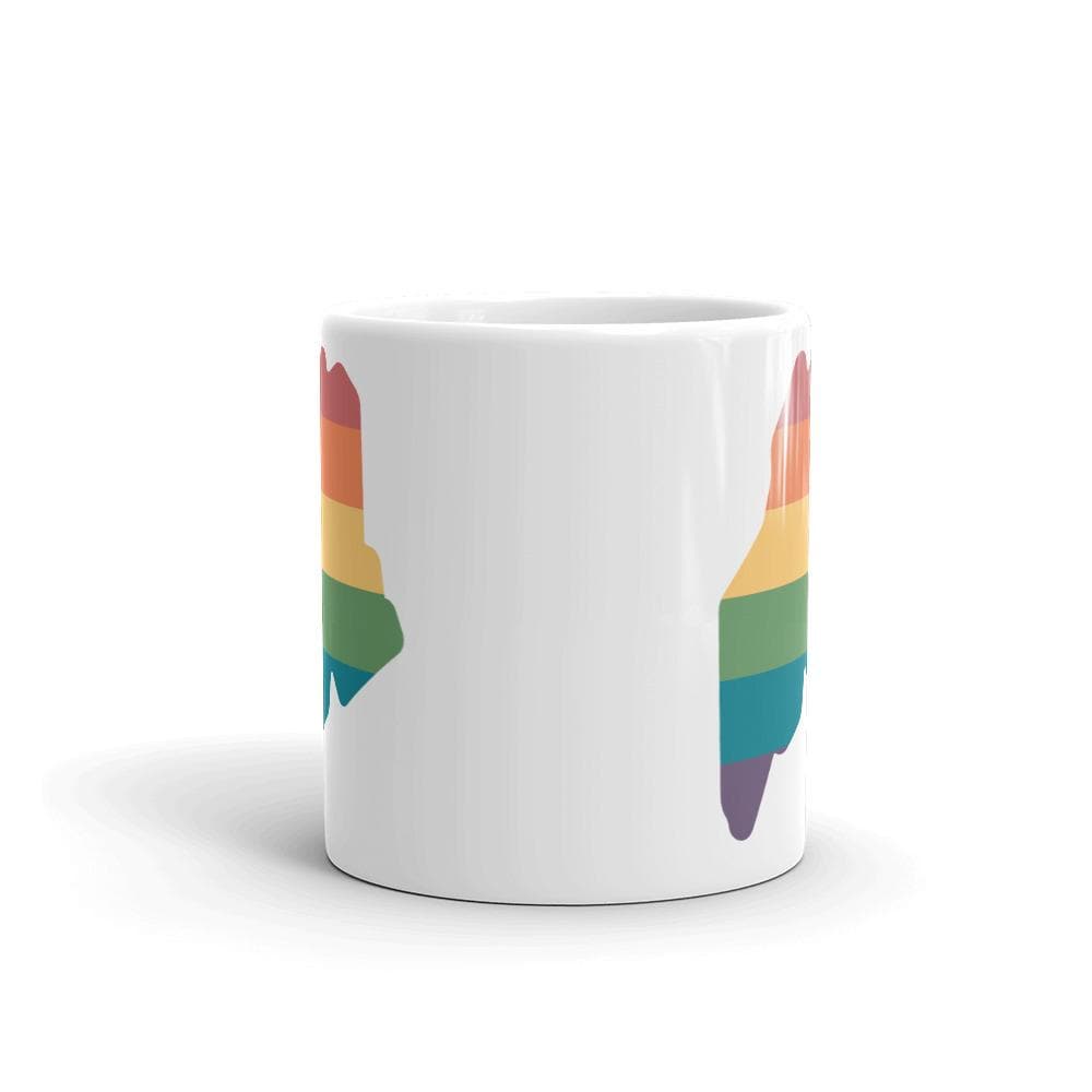 Tasse arc-en-ciel du Maine