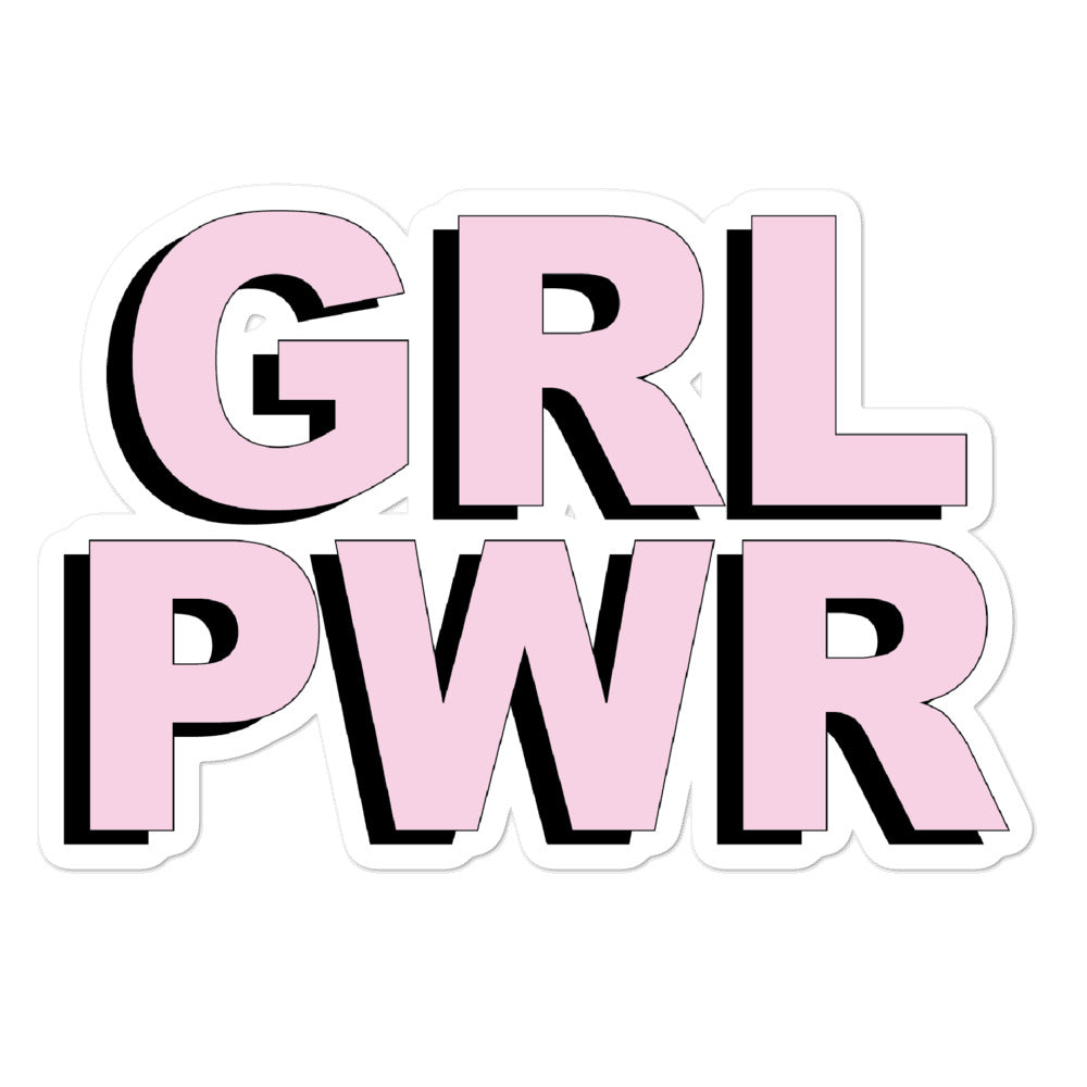 Pegatinas GRL PWR