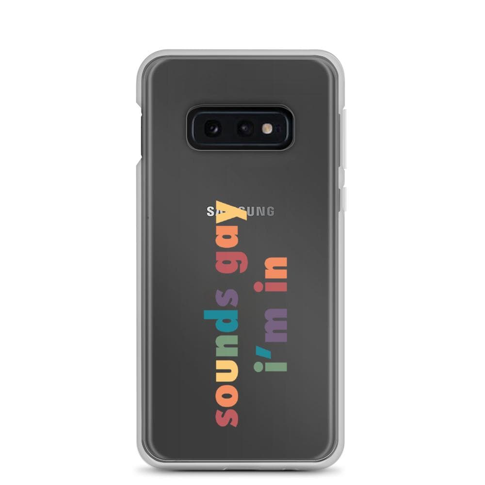 Suena gay, estoy en la funda de Samsung