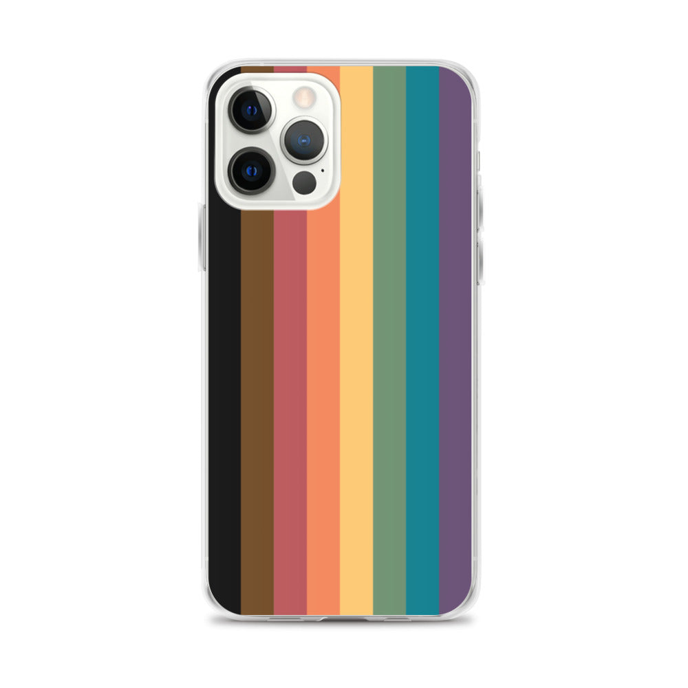 Funda para iPhone con rayas inclusivas