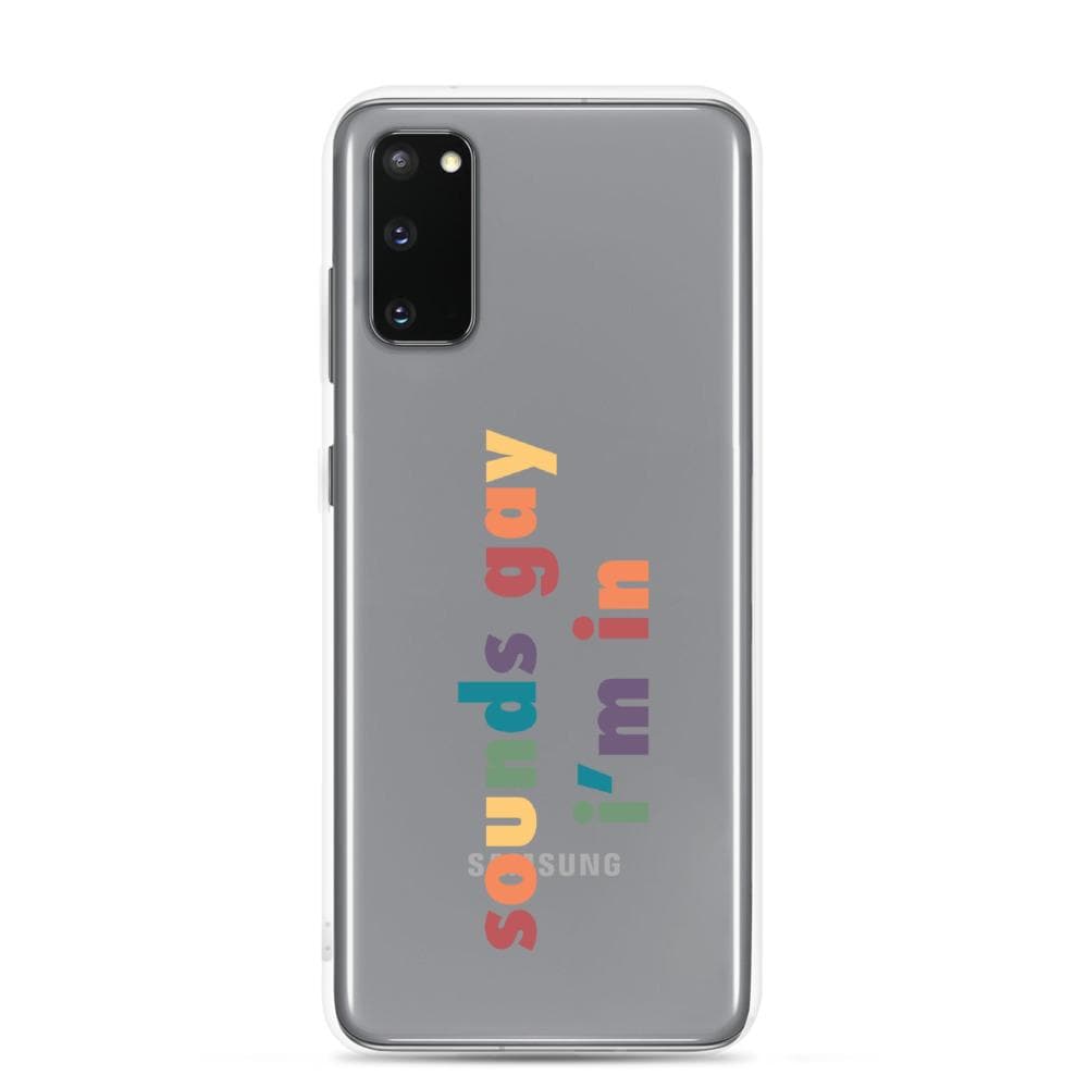 Suena gay, estoy en la funda de Samsung