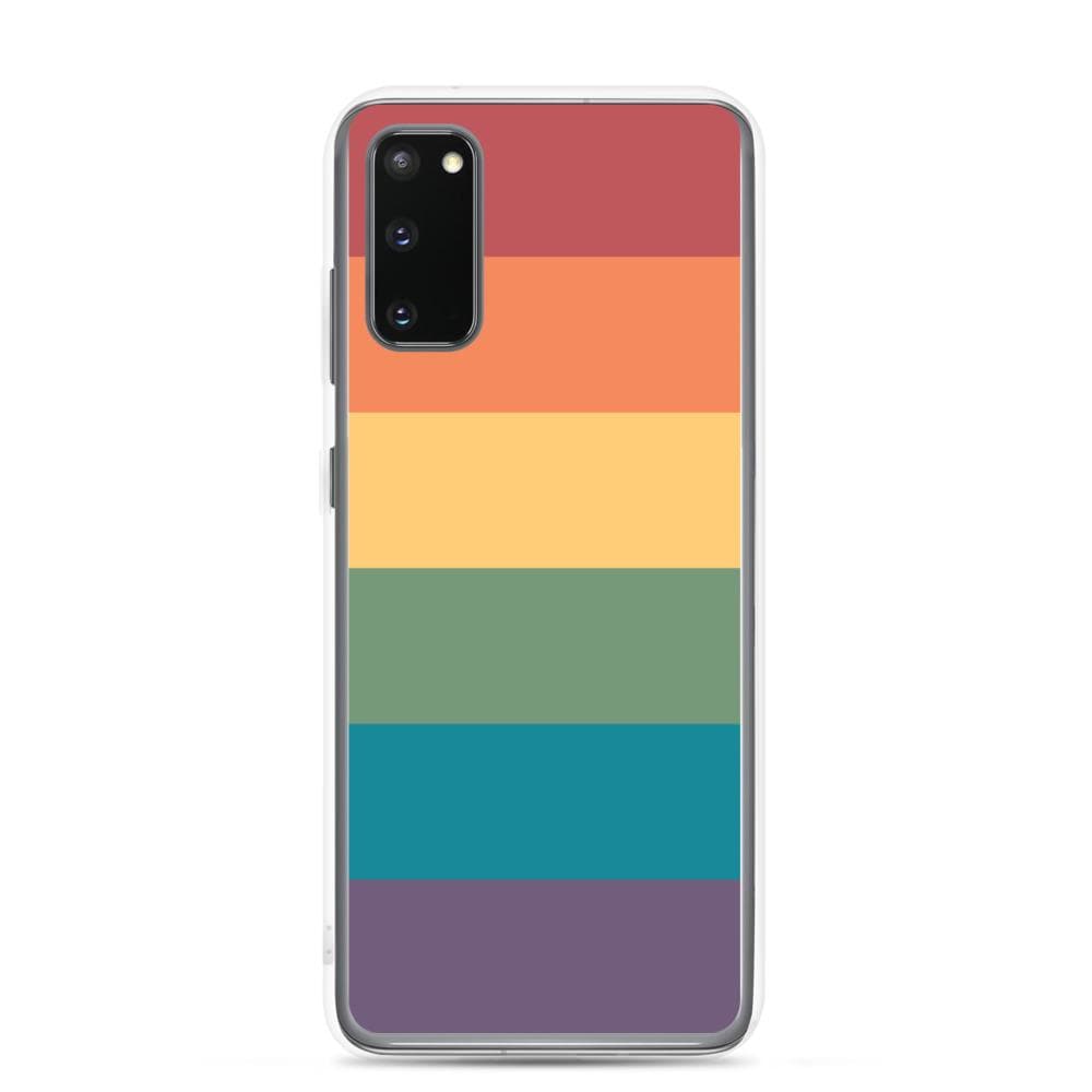 Funda Samsung con diseño de arcoíris