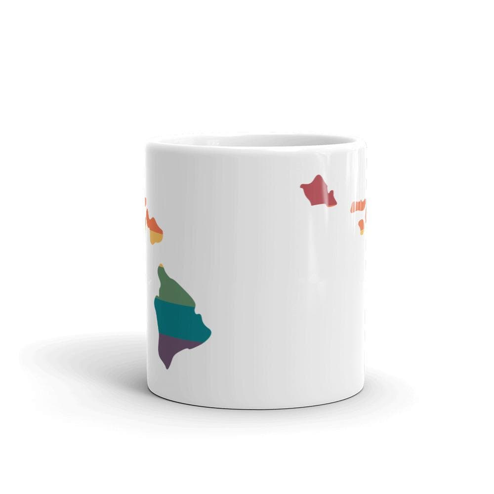 Taza arcoiris hawaiano