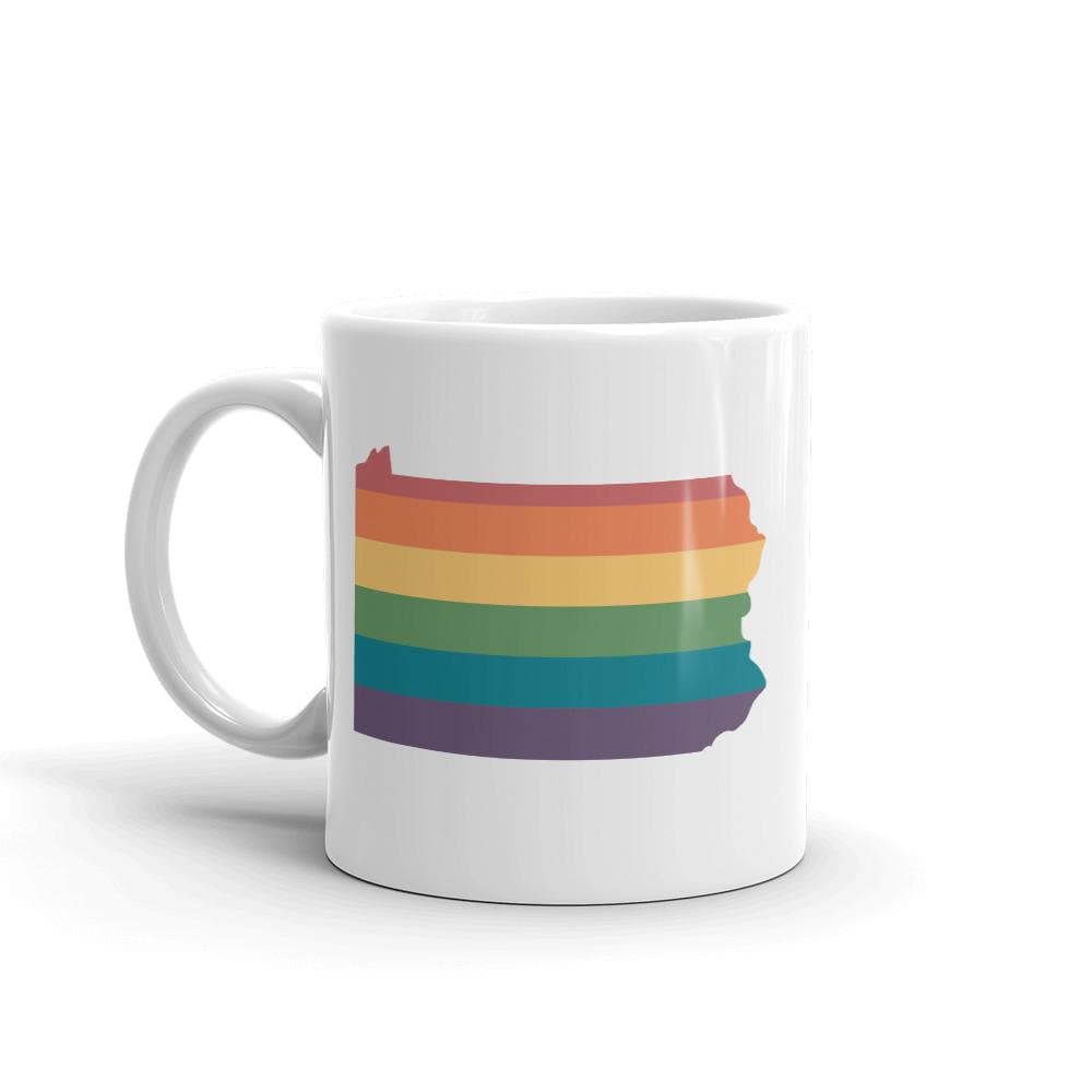 Taza arcoiris de Pensilvania