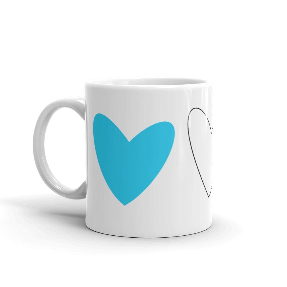 Trans Heart Mug