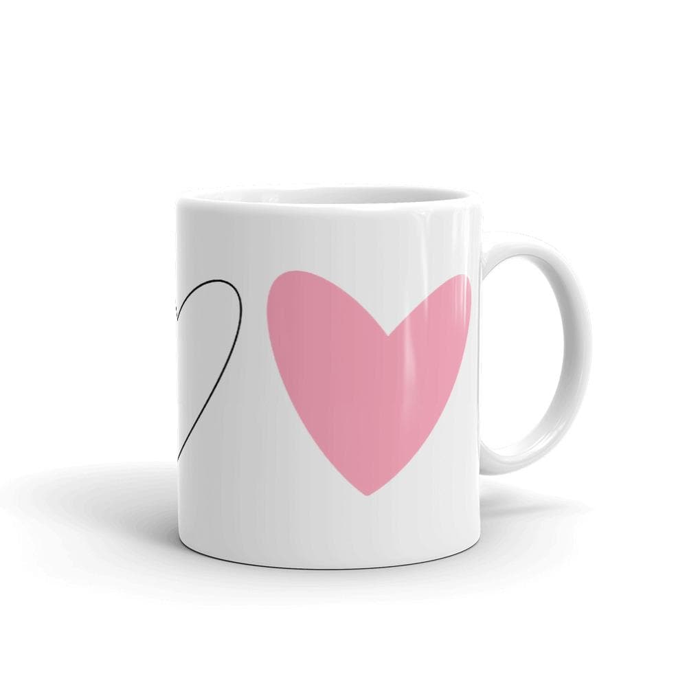 Trans Heart Mug
