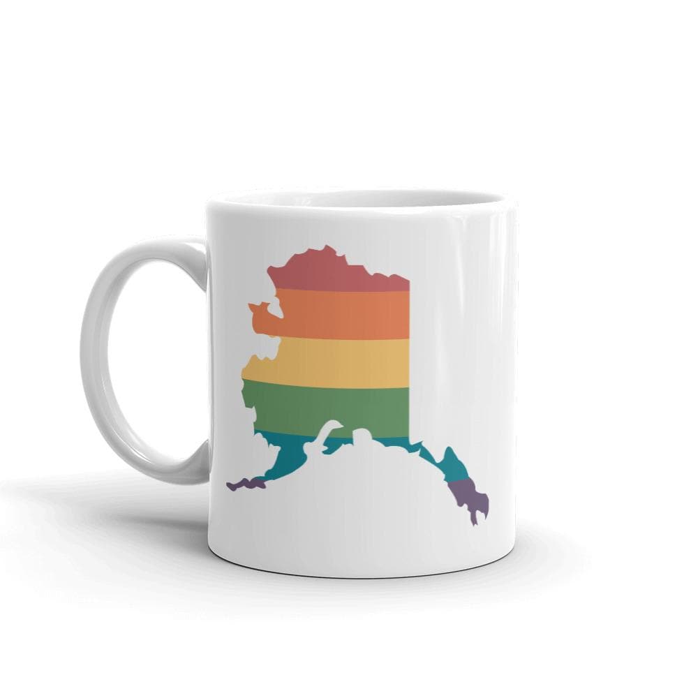Taza arcoiris de Alaska