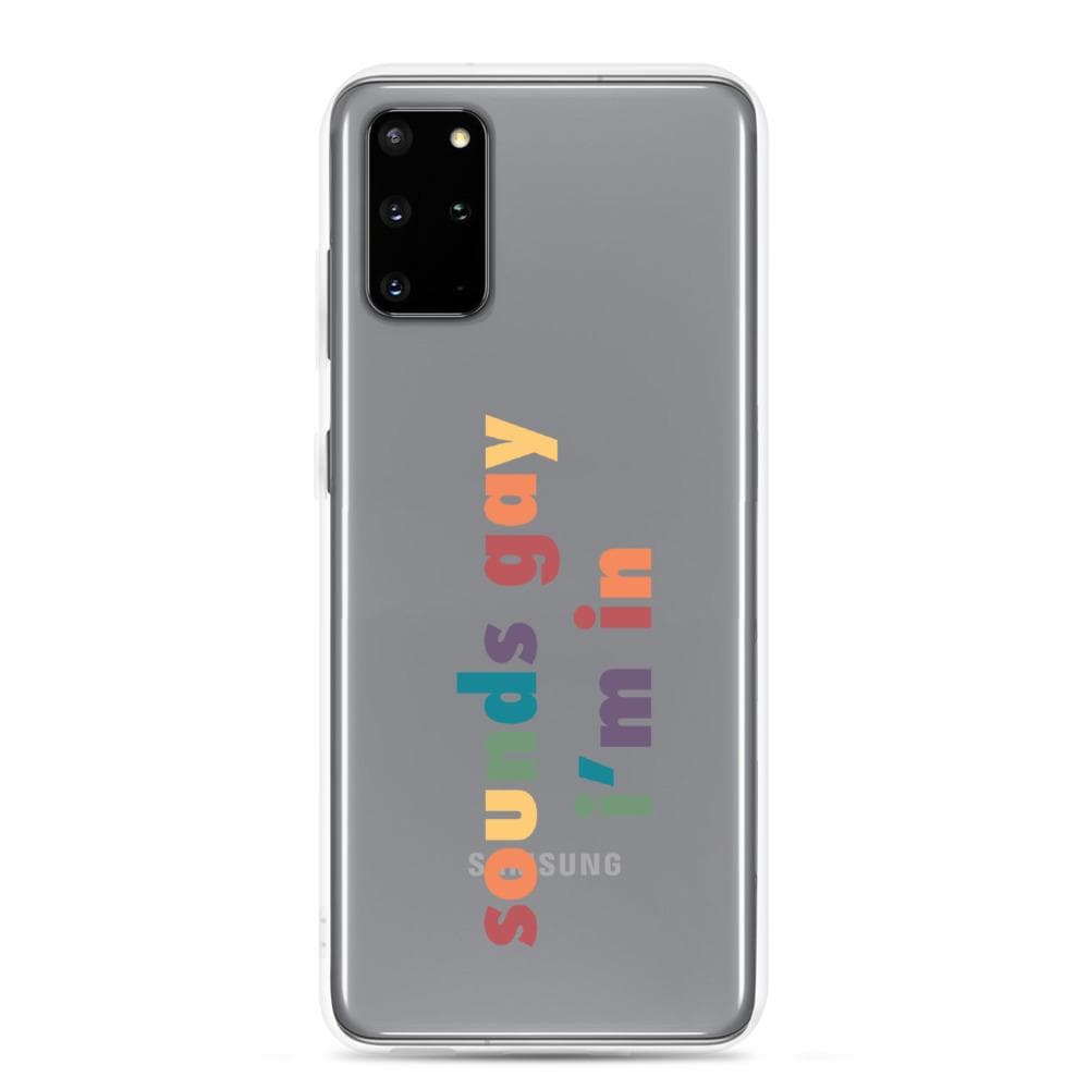 Suena gay, estoy en la funda de Samsung