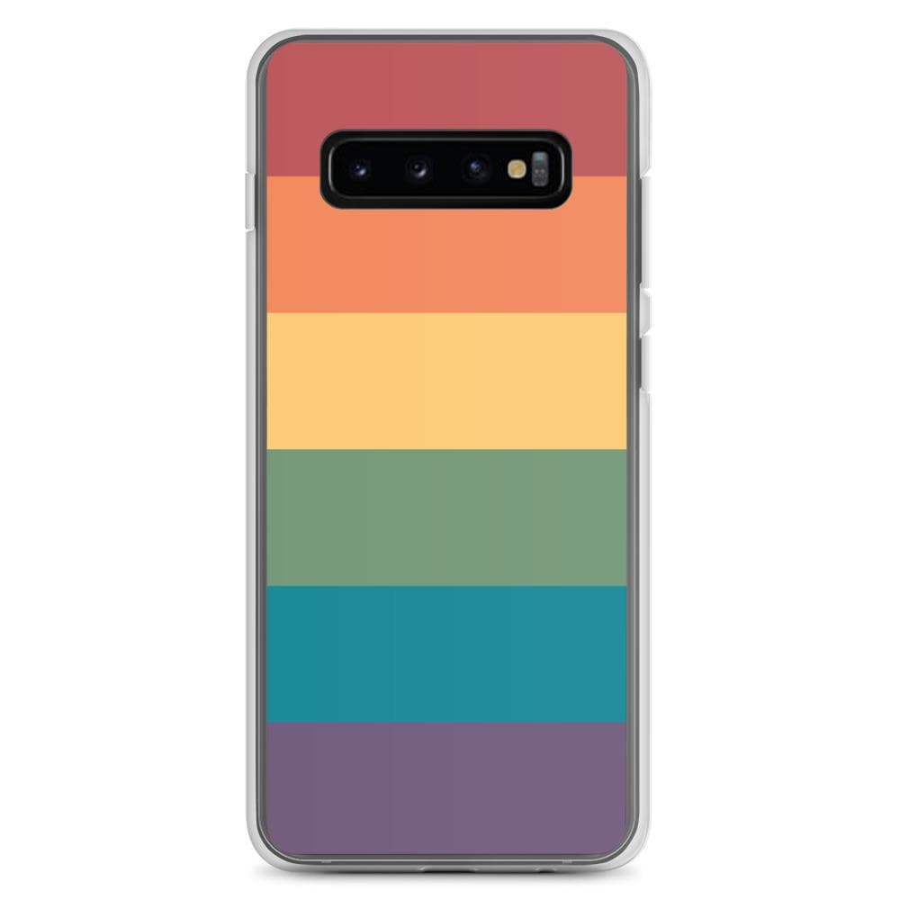 Funda Samsung con diseño de arcoíris
