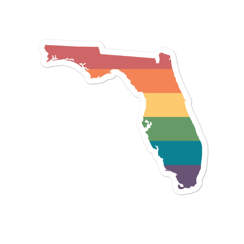 Florida Rainbow Stickers