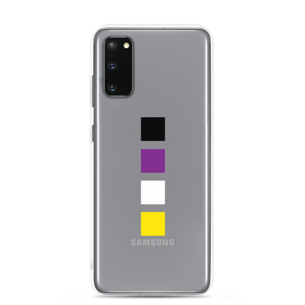 Funda para Samsung con cuadrados no binarios