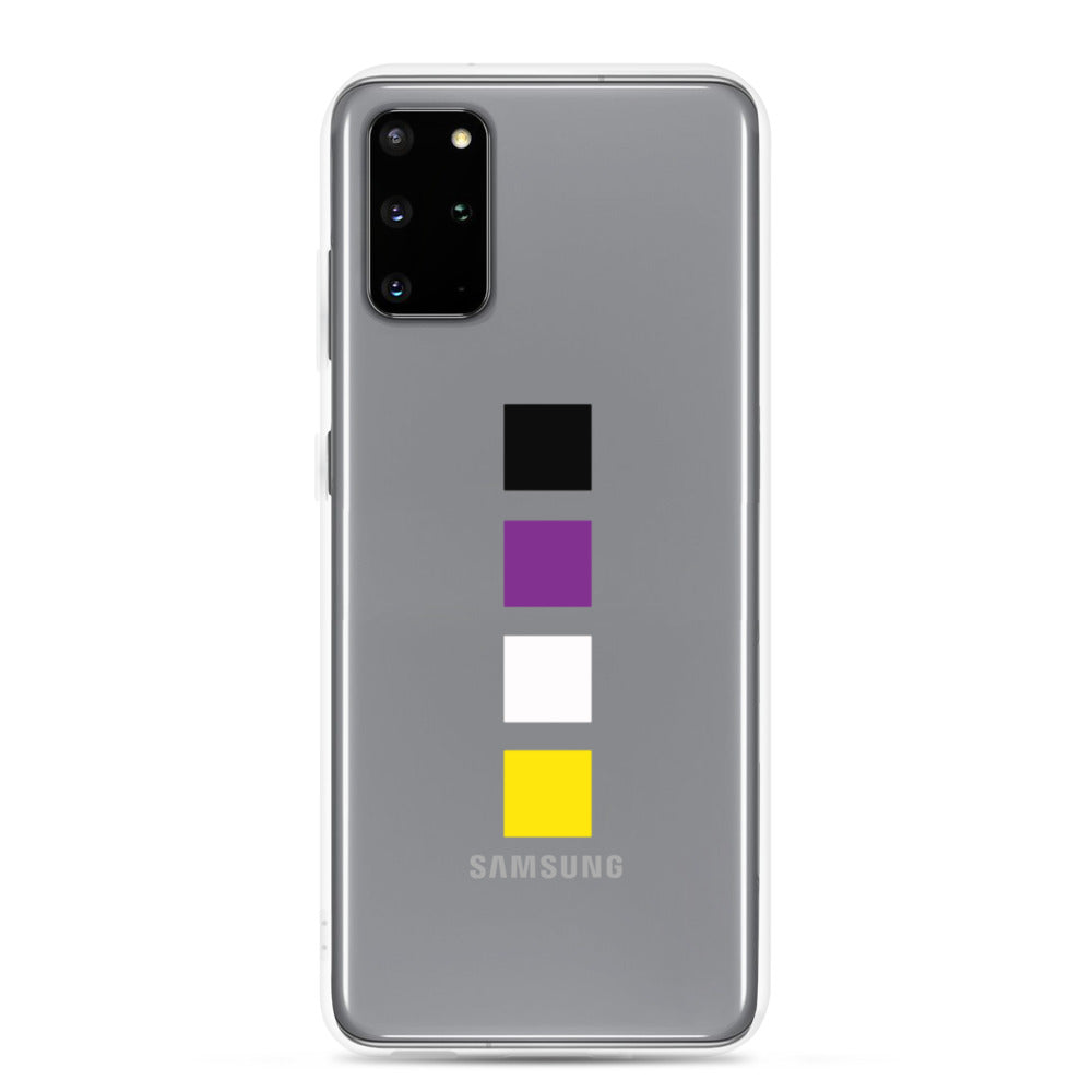 Funda para Samsung con cuadrados no binarios