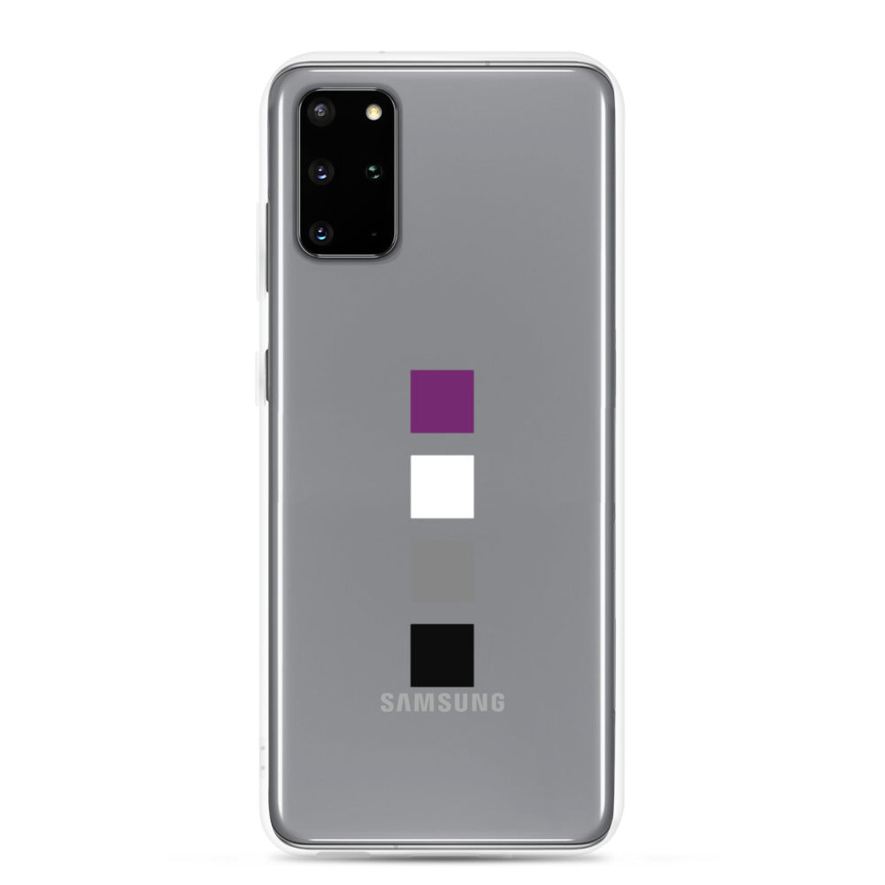 Funda para Samsung con cuadrados asexuales