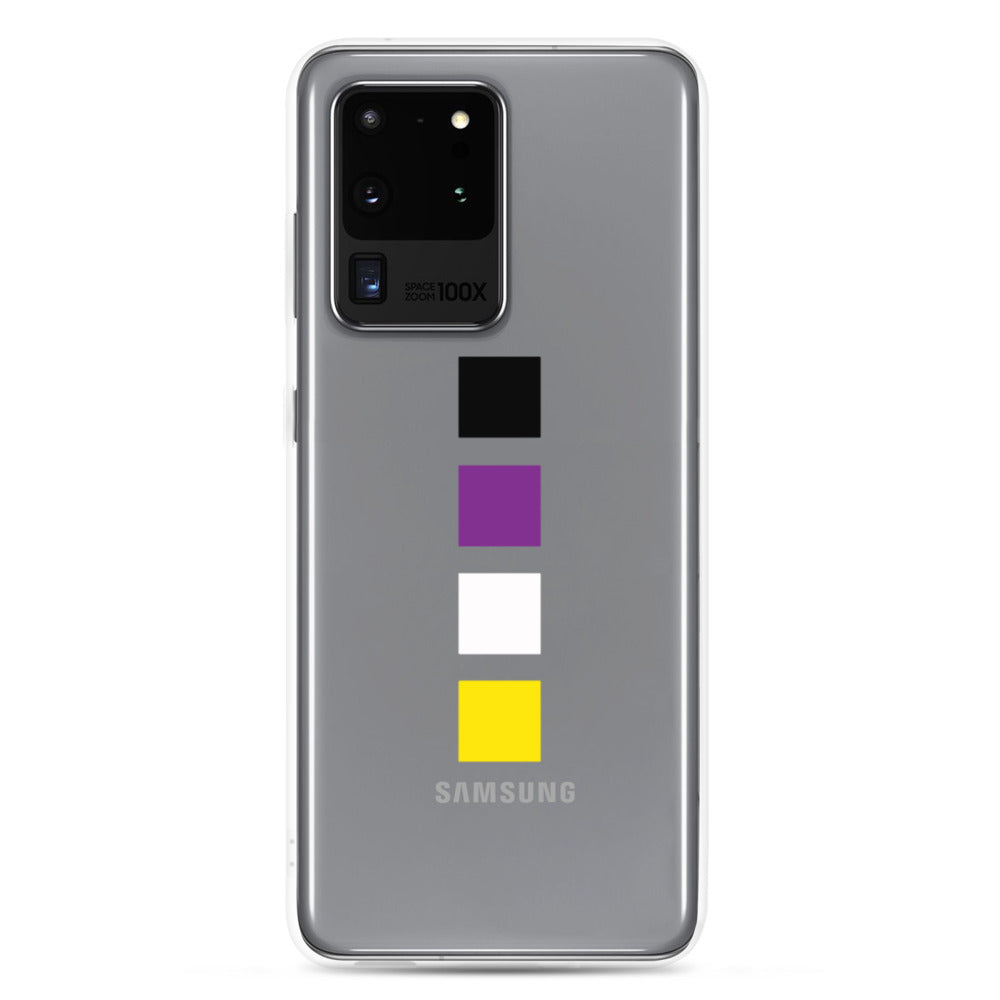 Funda para Samsung con cuadrados no binarios