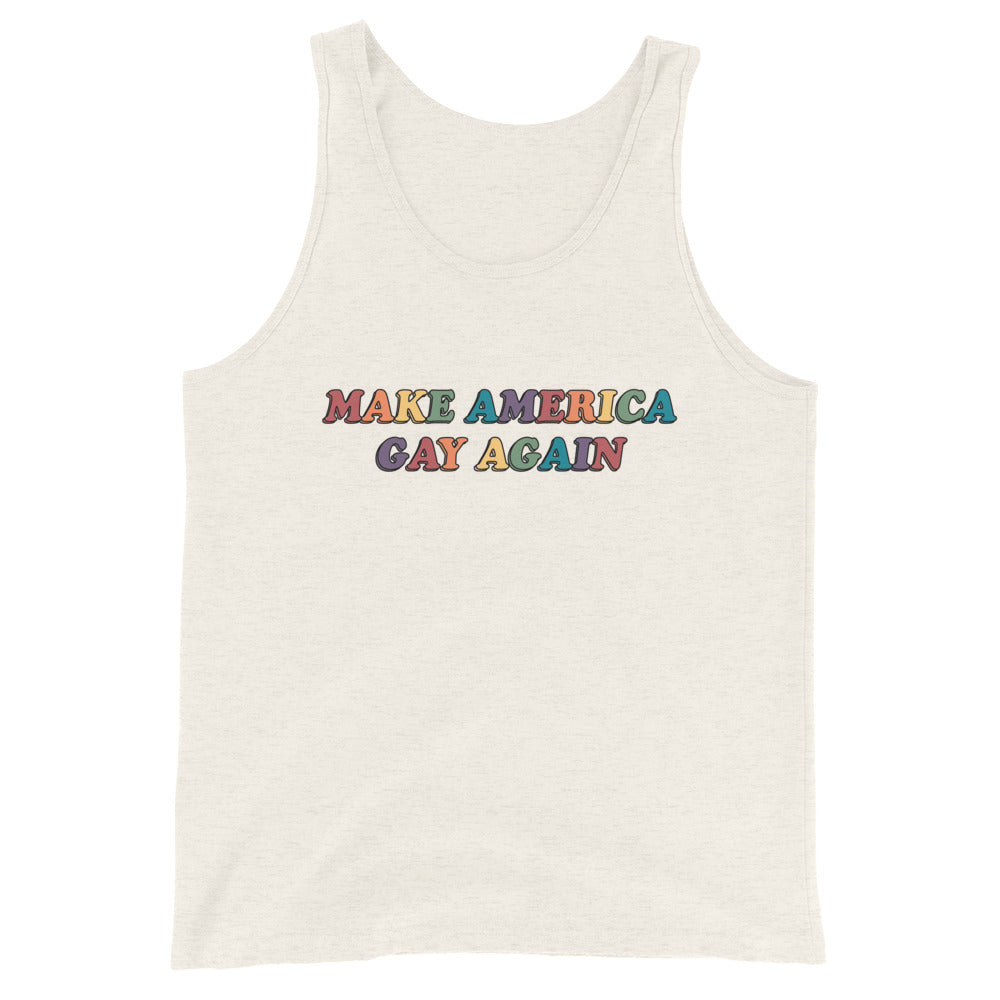 Make America Gay Again Unisex Tank Top