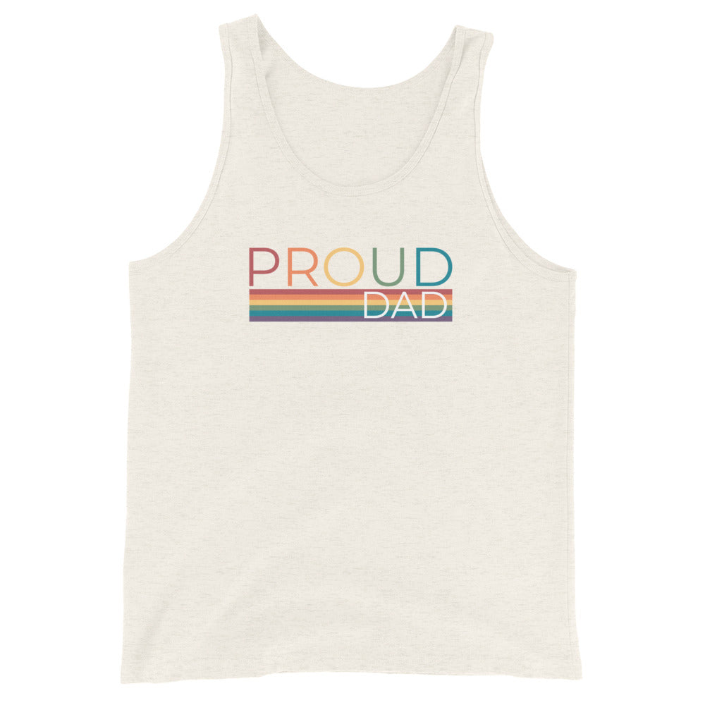 Camiseta sin mangas unisex "Papá orgulloso"