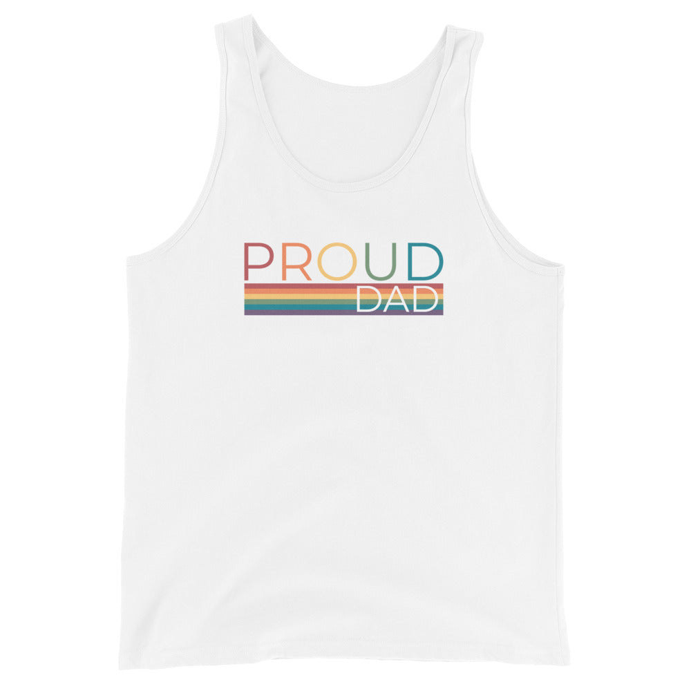 Camiseta sin mangas unisex "Papá orgulloso"