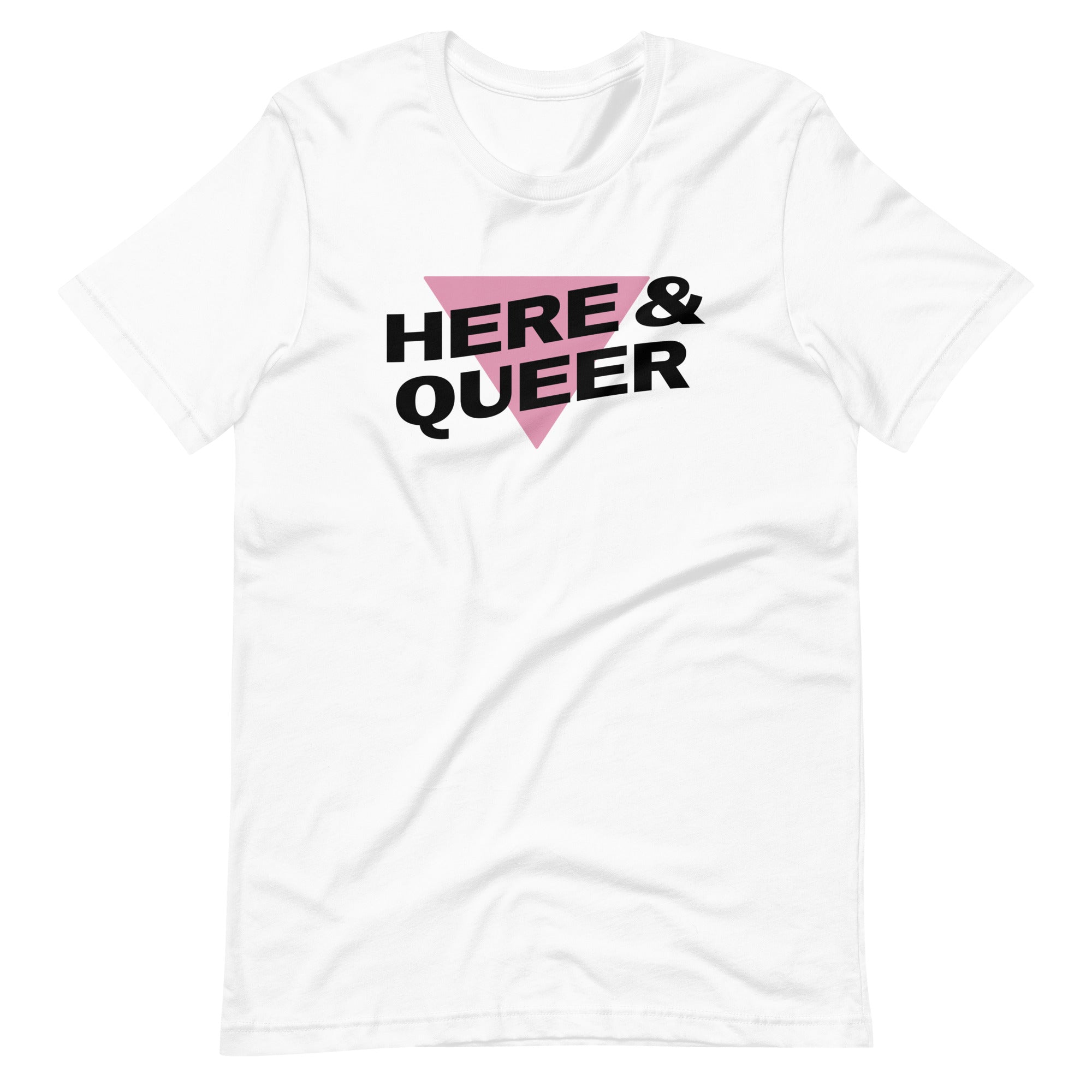 Camiseta unisex Aquí y Queer