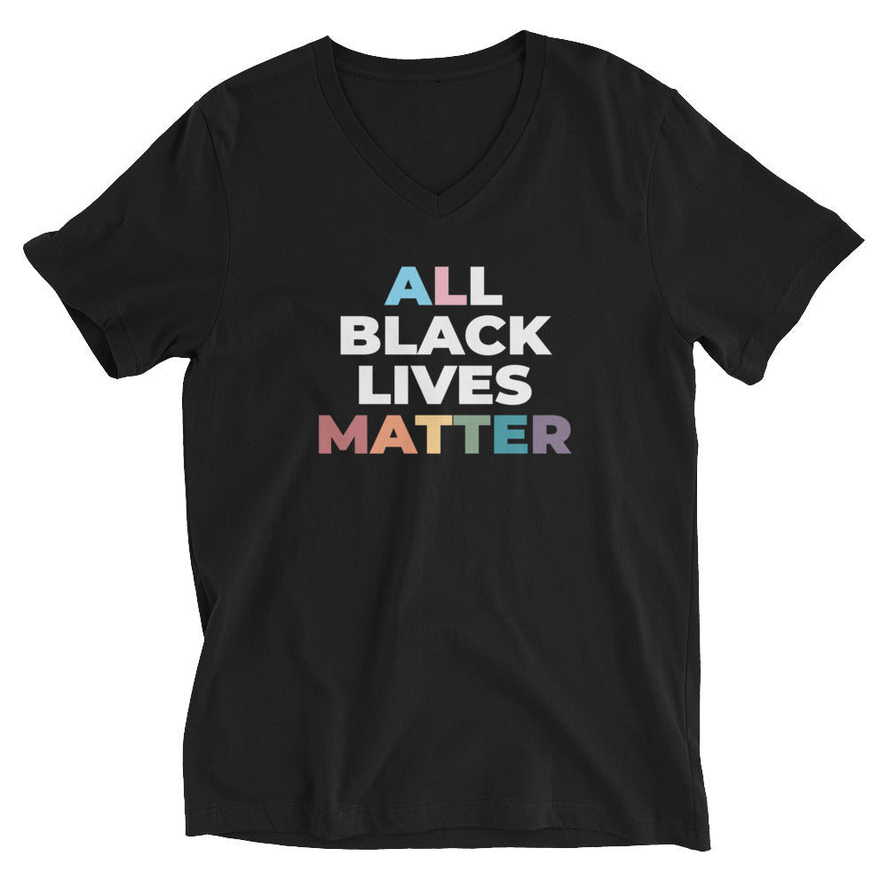 All Black Lives Matter Unisex V-Neck