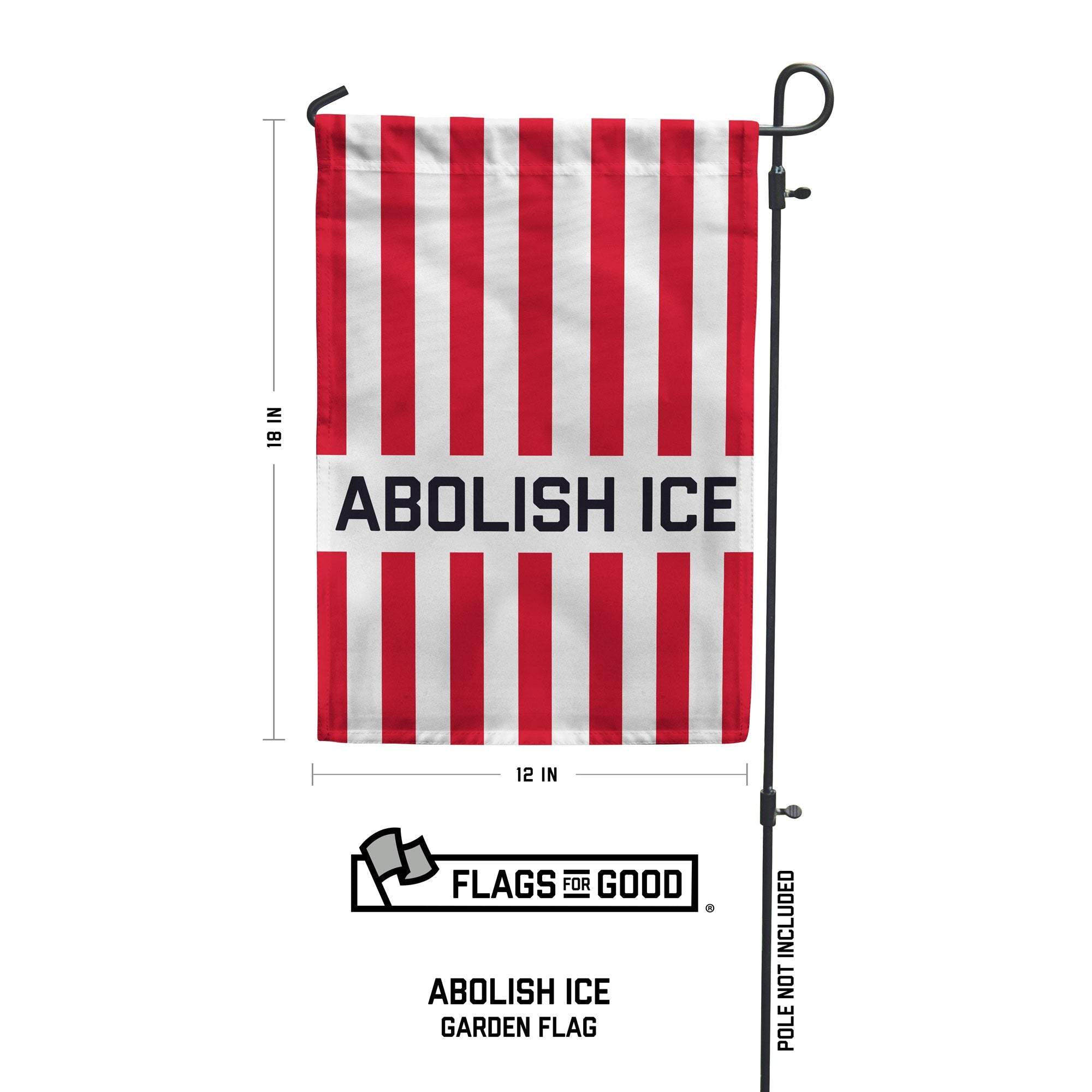 Abolish ICE Garden Flag