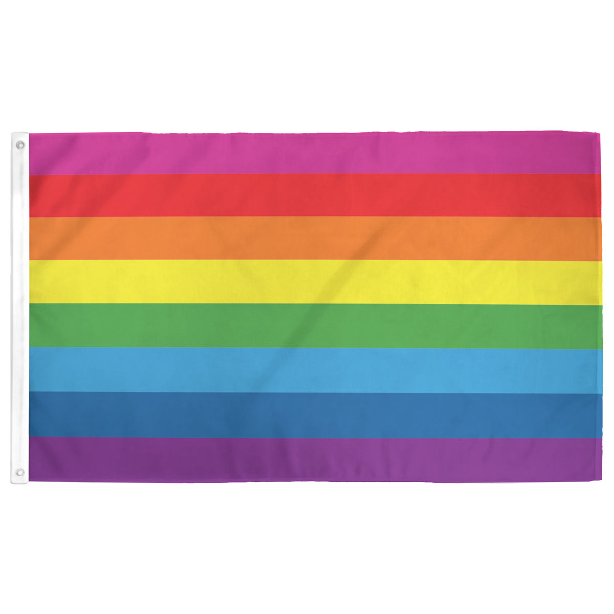 Original 8 Stripe Gilbert Baker Rainbow Pride Flag
