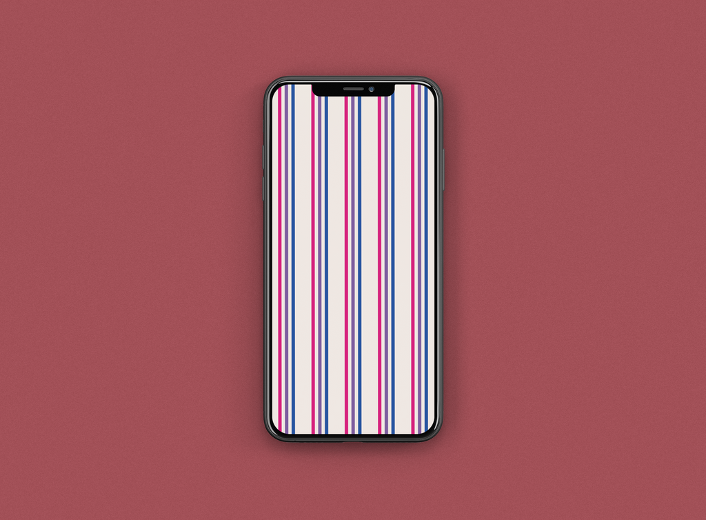 Bisexual Stripes Phone Wallpaper