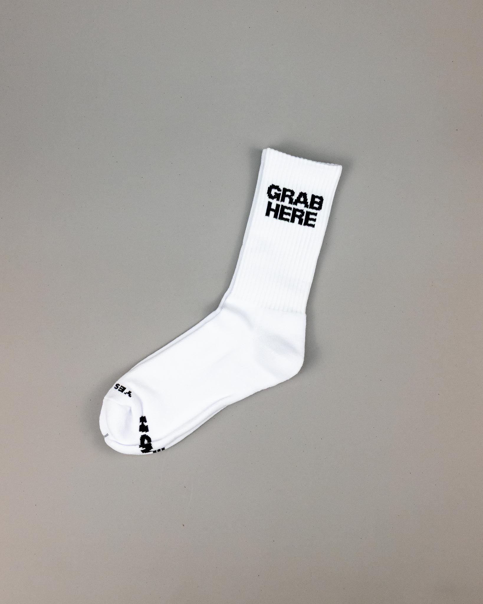 Grab Here Socks